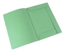 Comprar Carpetas Ape 3 Solapas Cartulina Oficio X 25 Unidades Color Verde