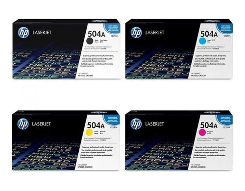 Toner Hp Ce252a (504a)