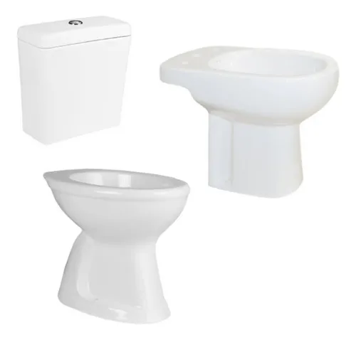 Combo Inodoro Bidet Dep Mochila Pringles Oniro Jade Ba o