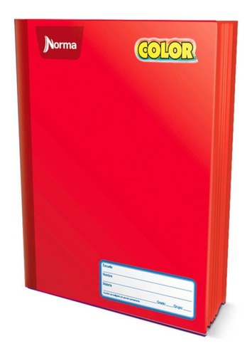 Cuaderno Profesional Norma Color 360 Cosido Cuadro 7mm 100h