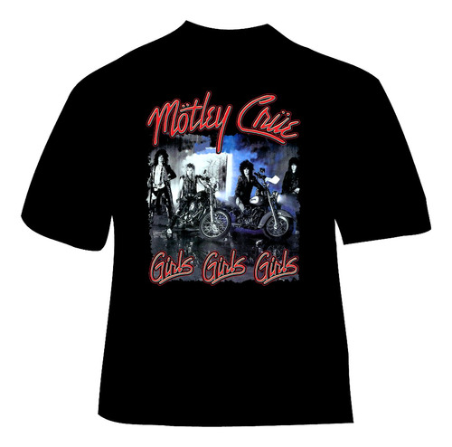 Polera Motley Crue - Ver 07 - Girls, Girls, Girls