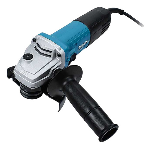 Imagen 4 de 4 de Esmeriladora angular Makita MT M9510 de 50 Hz/60 Hz color turquesa 850 W 120 V + accesorio