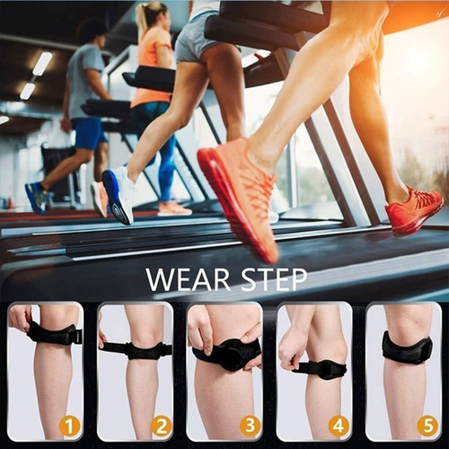 Par Rodillera Cinta Cincha Rotuliana Neoprene Agnovedades