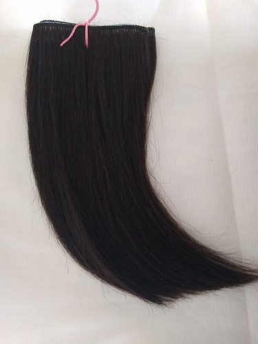 Franja Lateral Cabelo Humano Fita Adesiva 25cm 