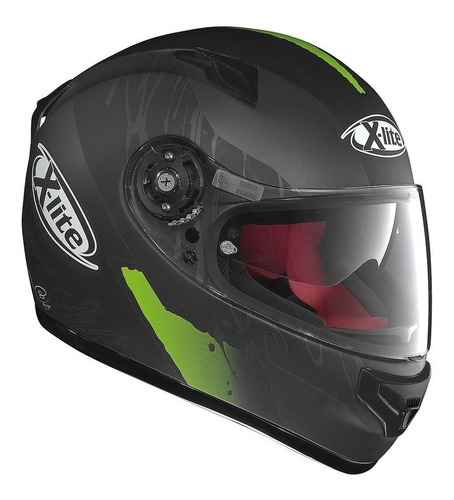 Casco Integral X-lite X-661 Spox Flat Asphalt Doble Visor Um