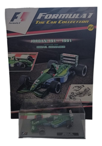 Auto Coleccion Formula 1 Jordan 191 Michael Schumacher 1991