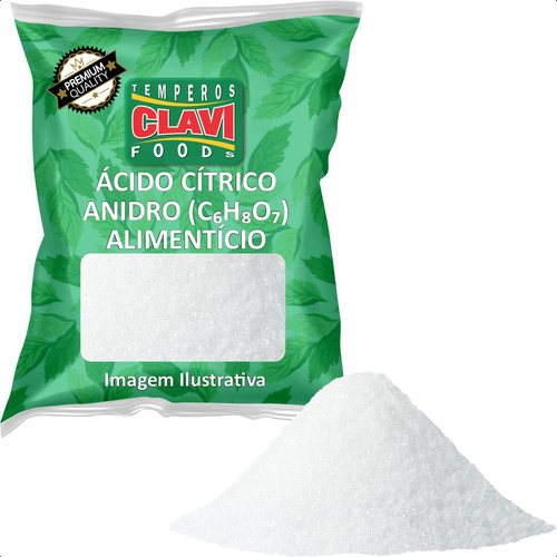 Ácido Cítrico Pó 25kg Alimentício E Limpeza Pesada 100% Puro