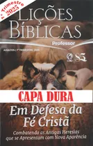 Comprar Revista Ebd Adulto Professor Capa Dura 1º Trimestre Cpad