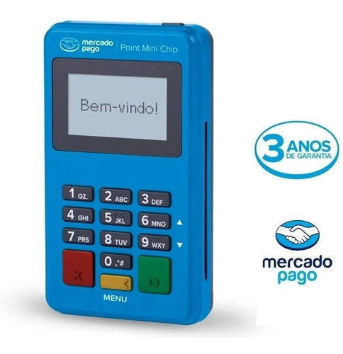 Imagem 3 de 7 de Maquina De Cartão Point Mini Chip -envio Rápido Chip Da Vivo