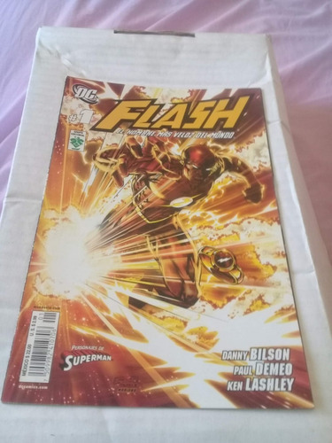 Flash #1 El Hombre Más Veloz Del Mundo 