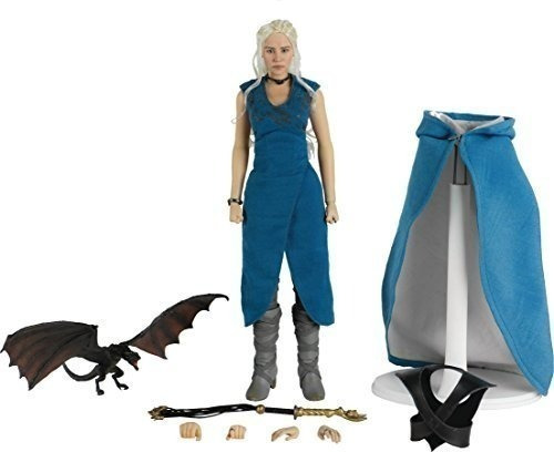 Juego De Tronos Threezero Daenerys Targaryen Figura De Accio