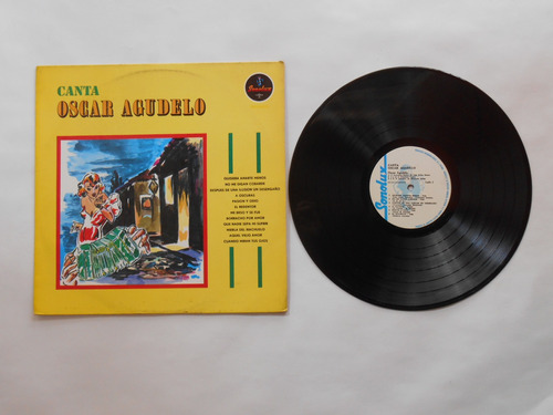 Oscar Agudelo Canta Lp Vinilo Edición Colombia 1990