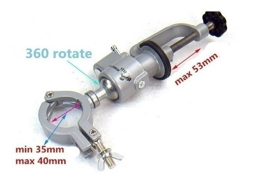 Soporte De Mesa 360 Prensa Para Taladro Agujereadora Mecha