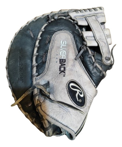 Guante Beisbol 1ra Base Rawlings Silver Back Zurdo 12 In