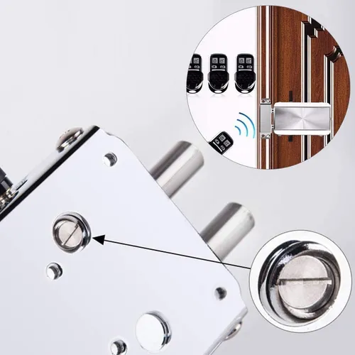 Cerradura Electrónica Ritammi Con Control Remoto Y