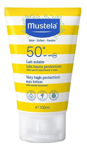 Mustela Protetor Solar Bebe E Infantil Loção Fps 50+ 100ml