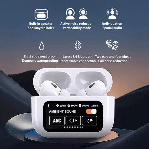 Audífonos Genérica Línea A A9 Pro Inalámbricos Bluetooth