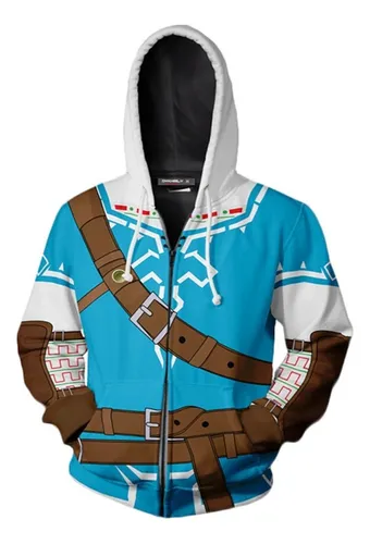 comprar Sudadera Con Cremallera De The Legend Of Zelda Para Hombre