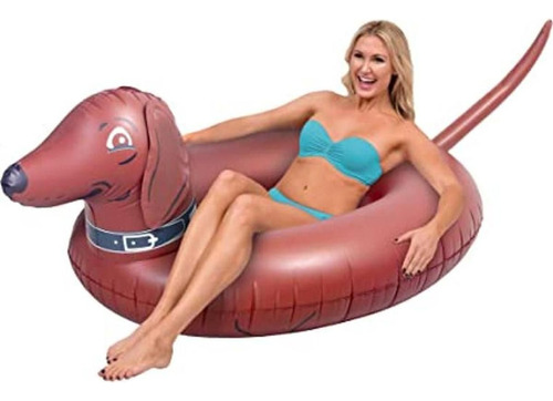 Gofloats Wiener Tubo Inflable Para Fiesta De Perros
