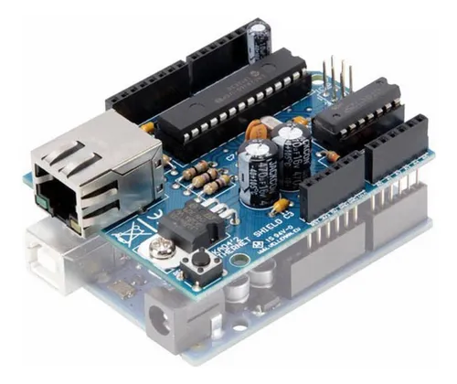 Escudo Ethernet Hq Para Arduino Kit De Conexión De Red