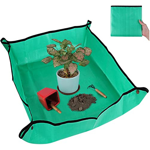 39.4  X 39.4  Plant Repotting Mat, Waterproof Repotting...