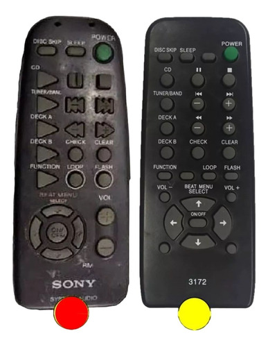 Control Remoto Audio Sony Directo Y Específico Nuevos Envio