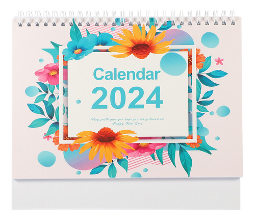 Calendar Desk 2024 Calendario De Escritorio Redondo