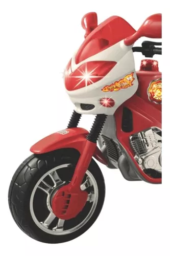 Moto Eletrica Infantil Com Bau