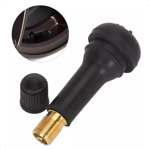 Bico Válvula Para Pneu S/câmara Tr-414 Kit 100 Peças Atacado