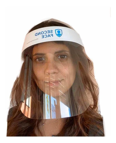 Imagen 1 de 3 de Mascara Facial Protectora Transparente Sanitaria Second Face