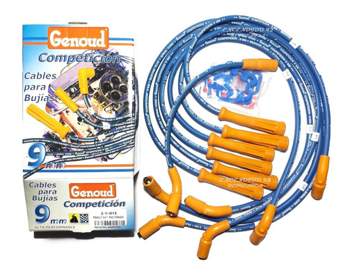 Cables De Bujías Competicion 9mm Torino Ika Renault Tornado