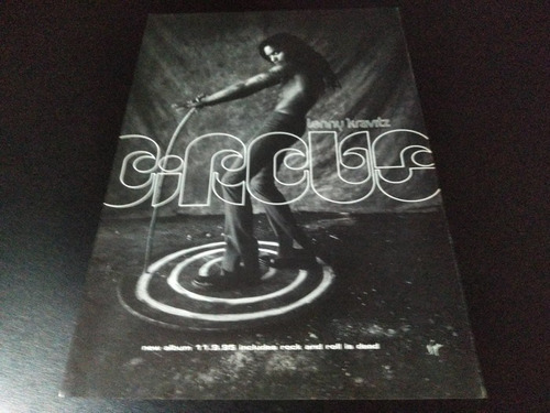 (pd171) Publicidad Lenny Kravitz * Circus * 1995