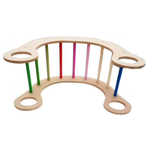 Trepadora Hamaca Balancin Montessori Infantil 110 Cm Pintado