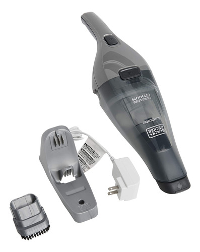 Aspiradora Gris Mano Black  Decker P Tapiceria Inalambrica 