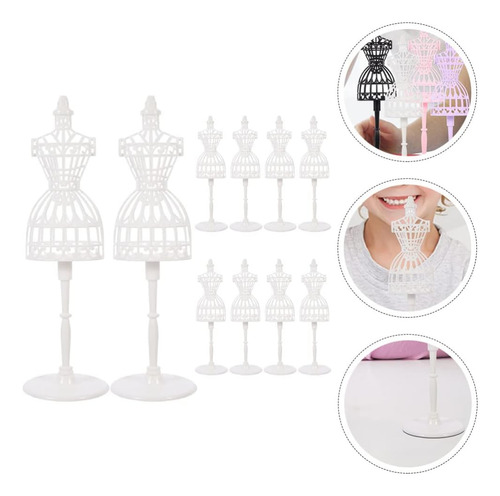Zerodeko 10 Piezas Mini Muñecas De Vestido De Muñecas Maniqu