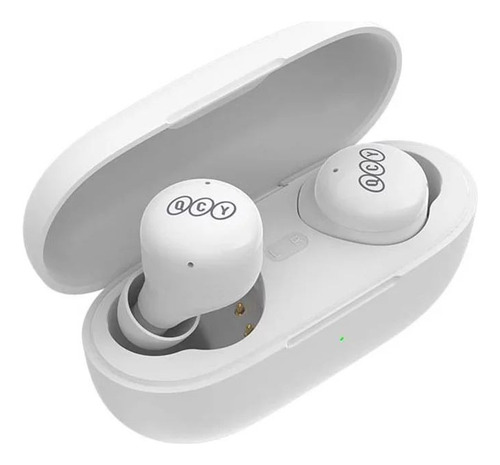 Qcy - Audífonos Bluetooth 5.1 Qcy-t17-wht De Baja Latencia