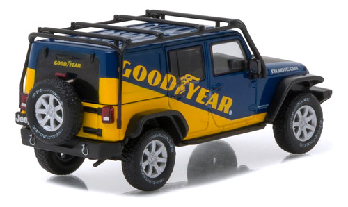 Jeep Wrangler Rubicon 2016 Goodyear Greenlight Escala 1/43 Color Azul