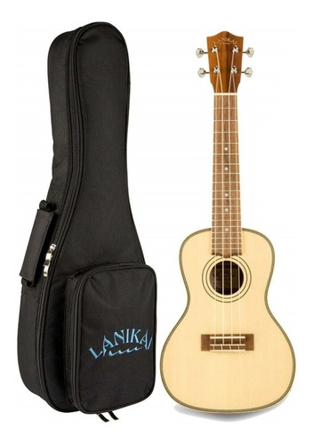 Lanikai Spst S Ukelele Soprano Tapa Solida Con Funda