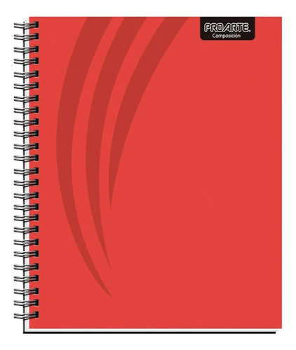 Pack 5 Cuadernos Universitario Proarte Horizontal Rojo