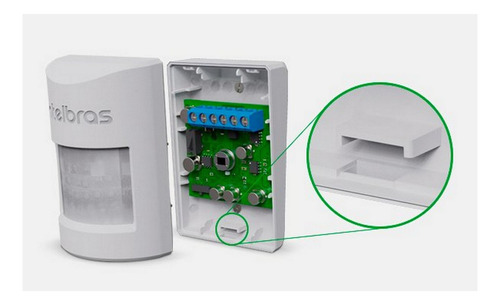 Sensor De Presenca P/ Alarme Com Fio Ivp 1000 Pet Intelbras