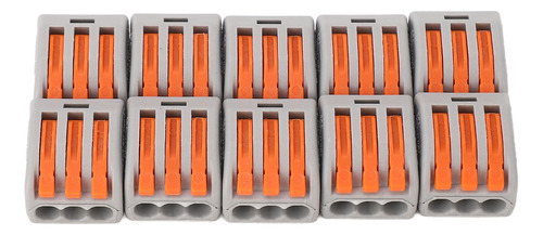 Conector Eléctrico, 10 Piezas, Kit De Cables De Palanca, Des