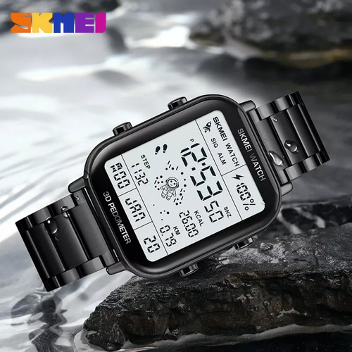 Reloj Electrónico Multifuncional Skmei 1888b Para Hombre