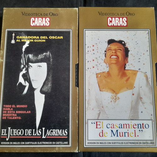 Lote Videoteca De Oro Caras - 6 Peliculas (Usado)