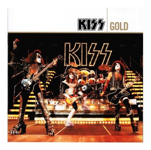 Cd Kiss - Gold (1974-1982) Cd Doble Importado De E.u.