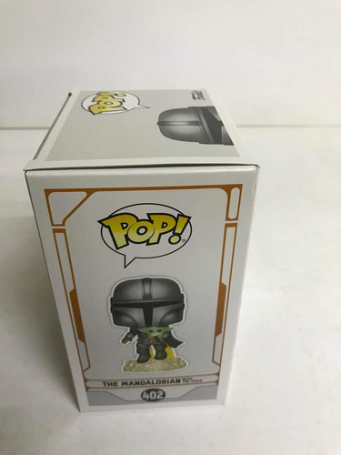 Mandalorian Flying With Child Grogu 402 Star Wars Funko Pop