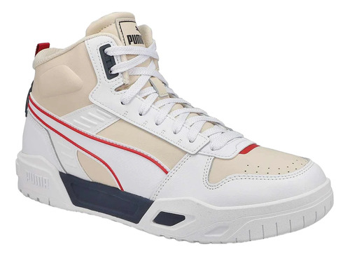 Tenis Puma Rbd Tech Mid Beige/blanco Hombre B