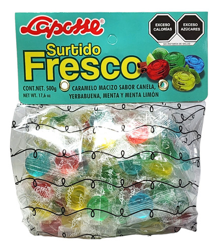 Caramelo Laposse Surtido Fresco 500g