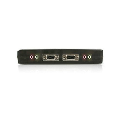 Startech.com Kit De Conmutador Kvm Usb Negro De 4 Puertos Co