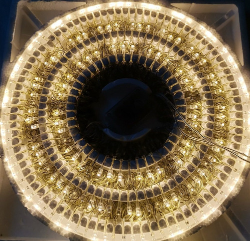Serie De Luces Led 200 Luces Aei 10m Cable Transparente