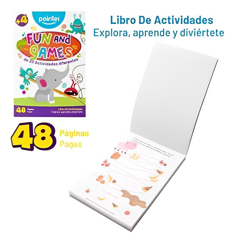 Libro De Actividades Para Niños Pointer
